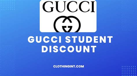 gucci student discount uk|Gucci outlet store.